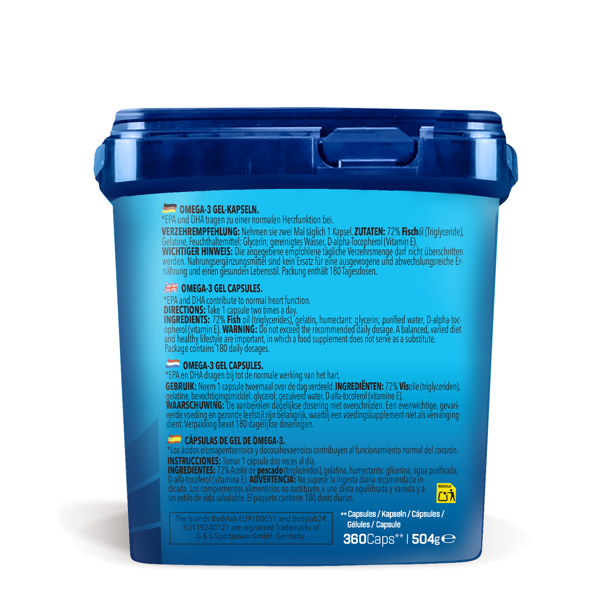 BIG PACK Omega-3 (360 capsules)