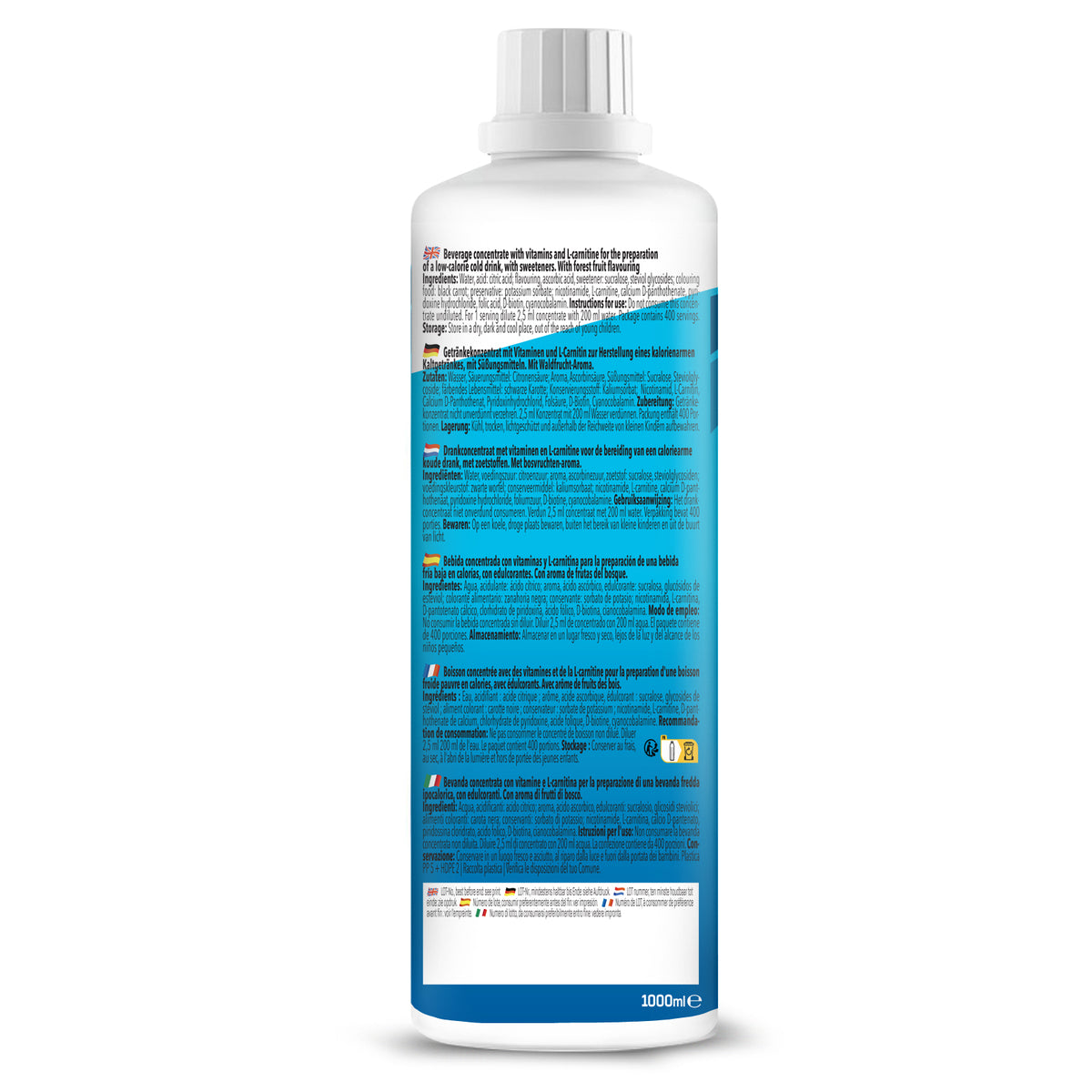 Vital Zero Drink (1000ml) Forest Fruit