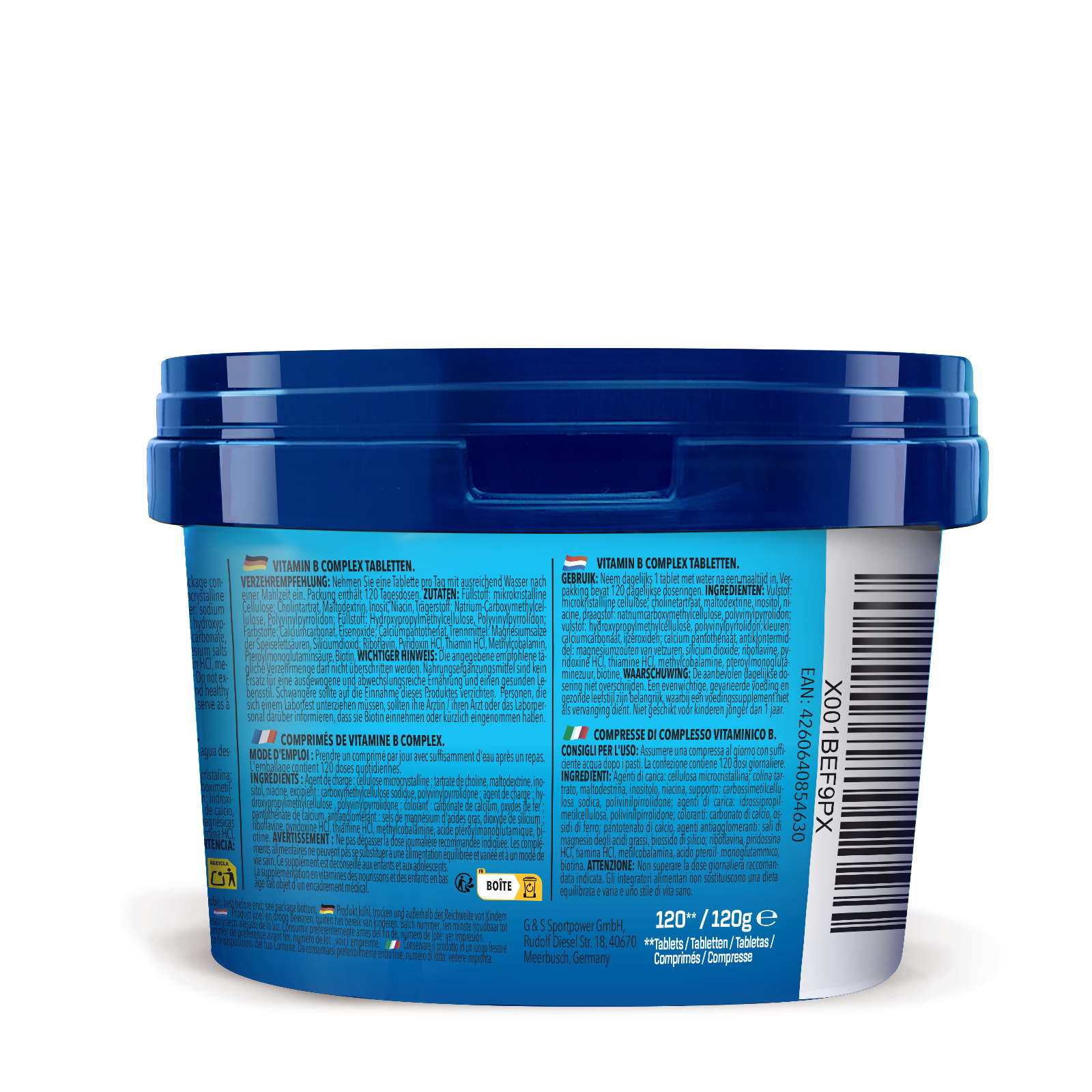 Vitamin B Complex (120 pills)