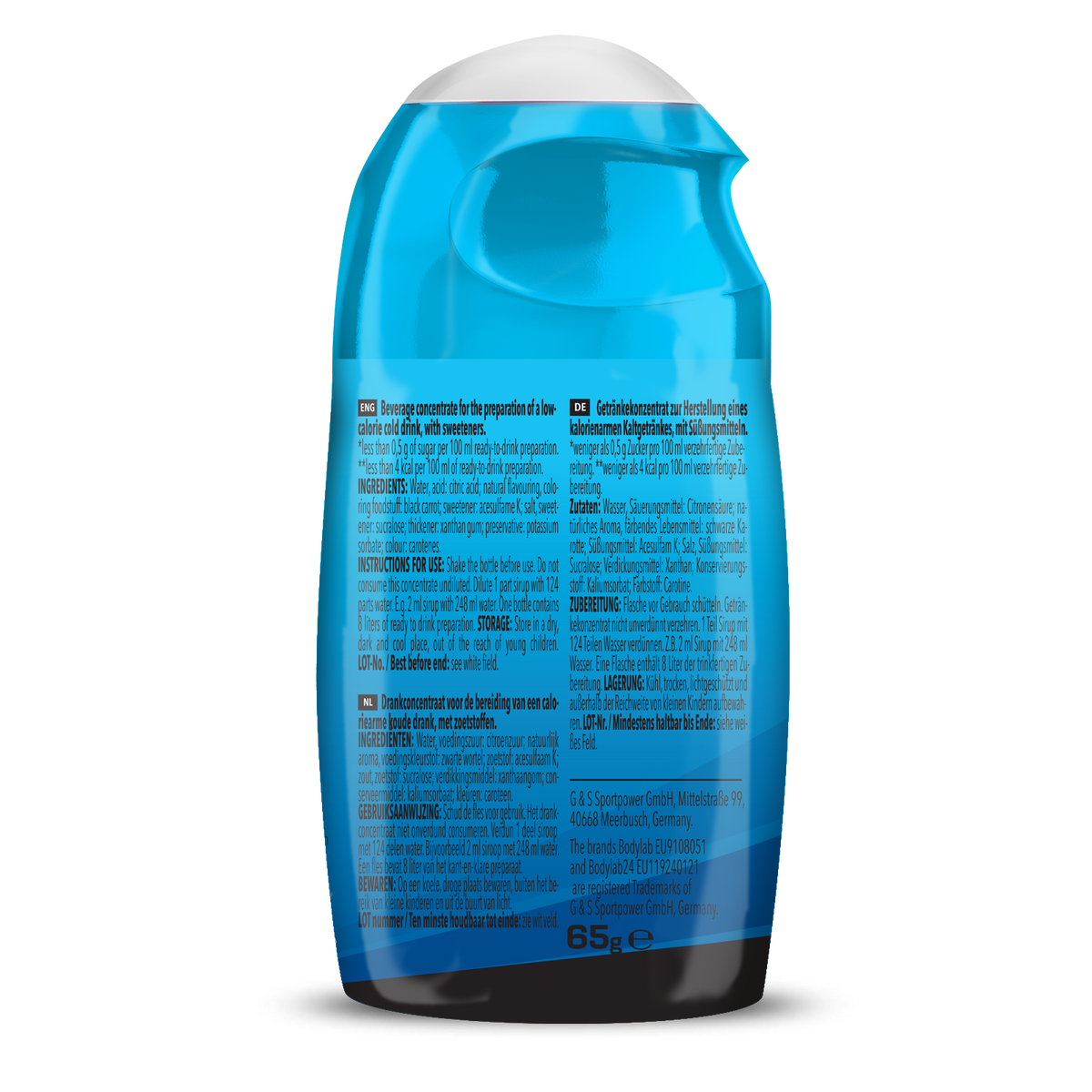 ZERO Sirup BOMB (65ml) Rhubarb