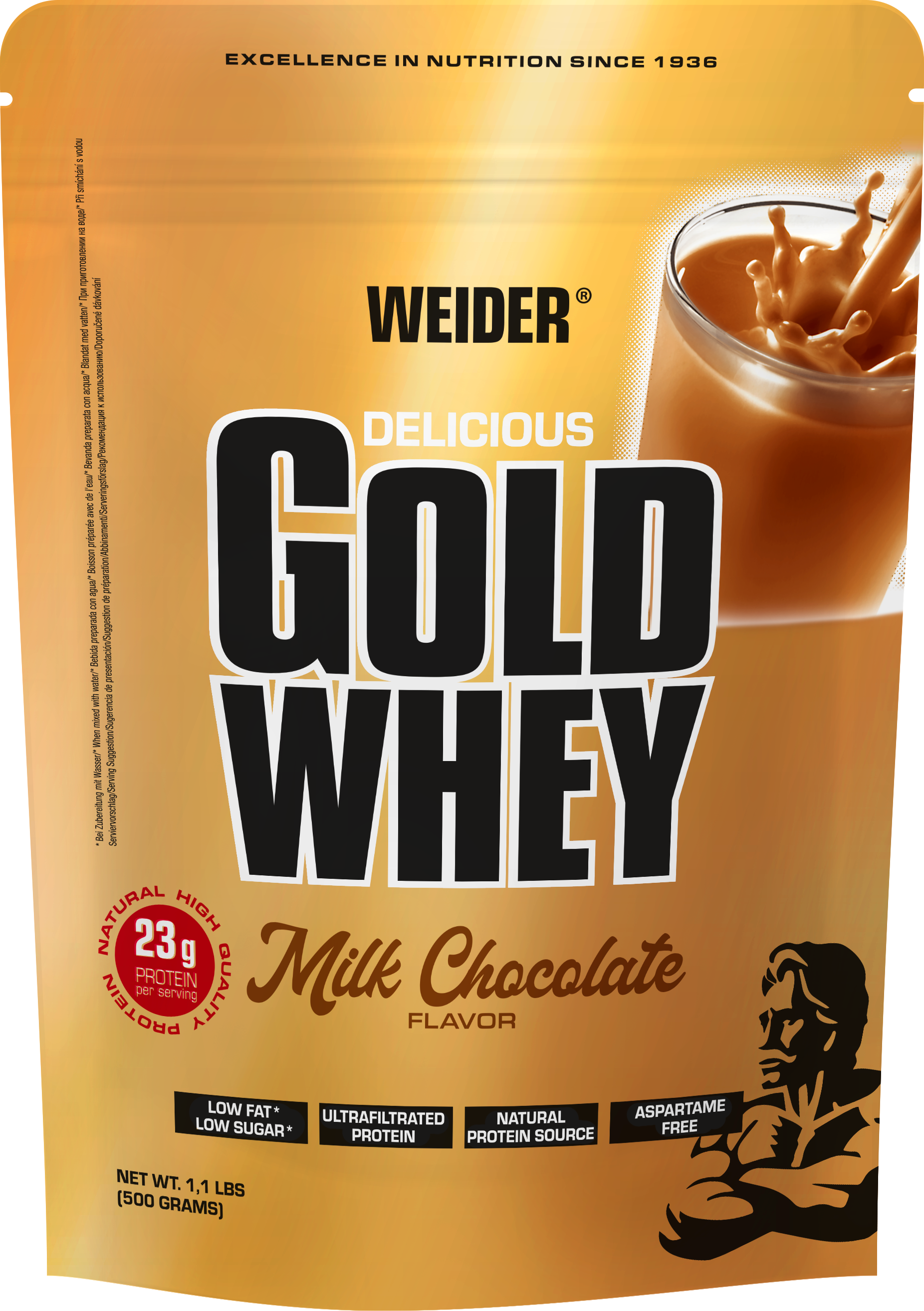 Gold Whey Protein (500g) Chocolate