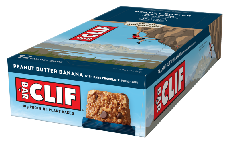 Clif Bar (12x68g) Peanut Butter Banana with Dark Chocolate