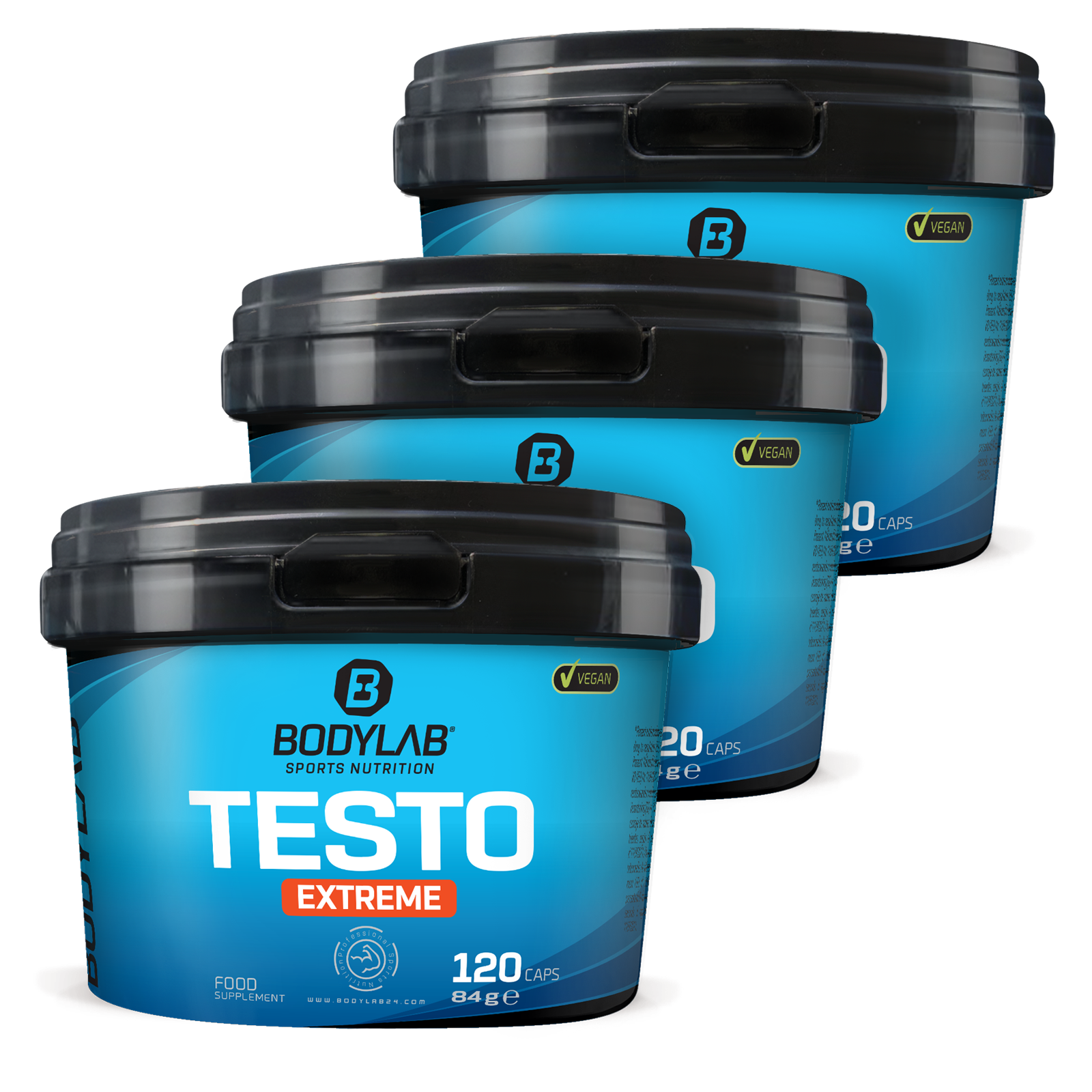 3 x Testo Extreme (elk 120 capsules)