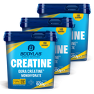 3 x QURA Creatine™ Monohydrate (500g)