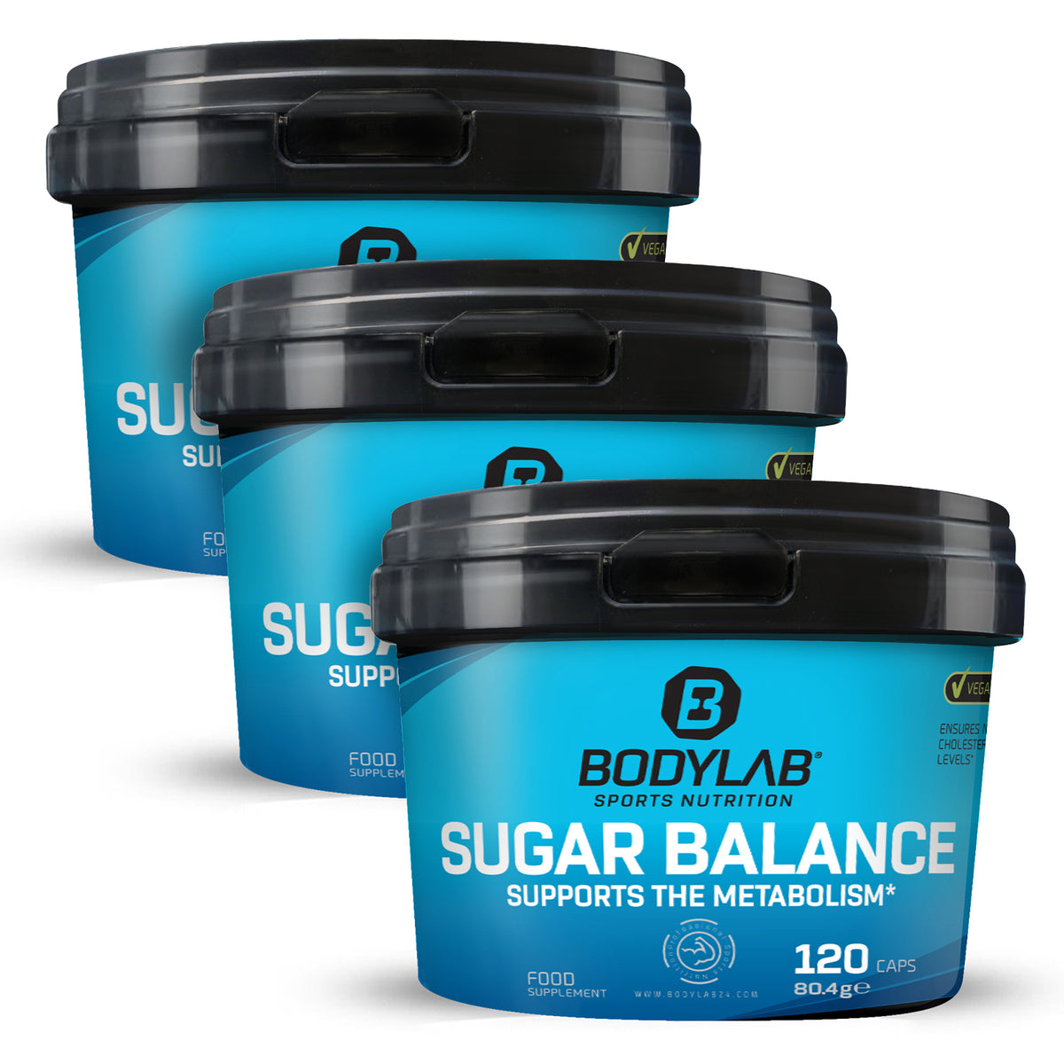3 x Sugar Balance - Carb Blocker (120 capsules