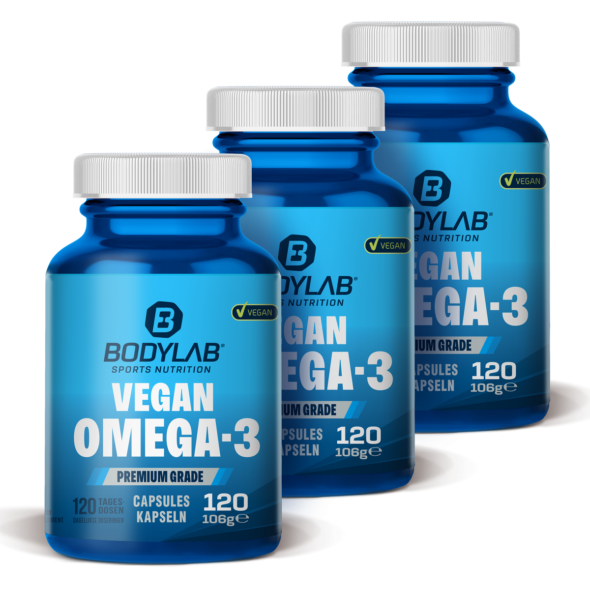3 x Vegan Omega 3 (120 capsules)
