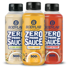 3 x ZERO PRIME Saucen (elk 500ml)