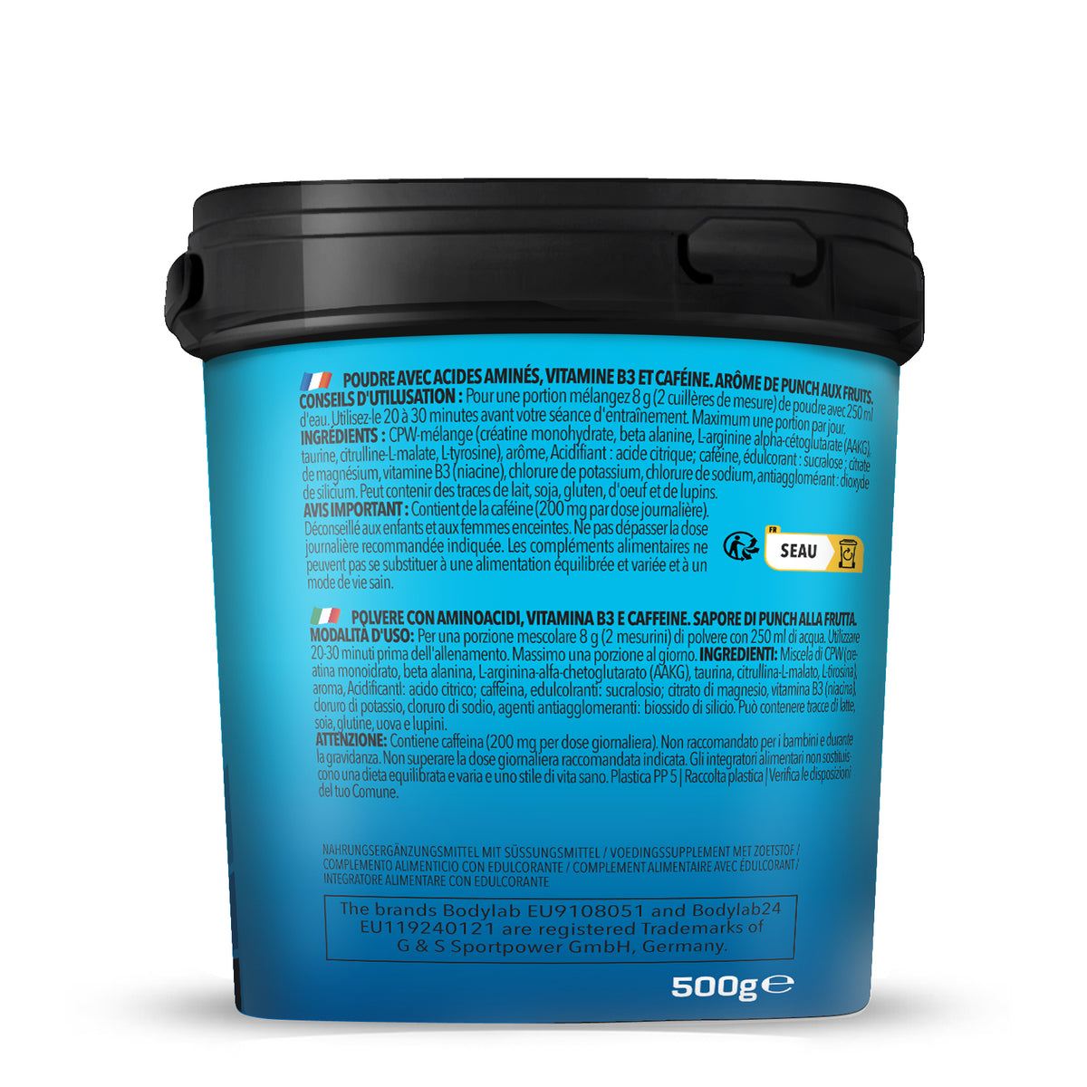 Concentrated Pre Workout (500g) Fruit-Mix