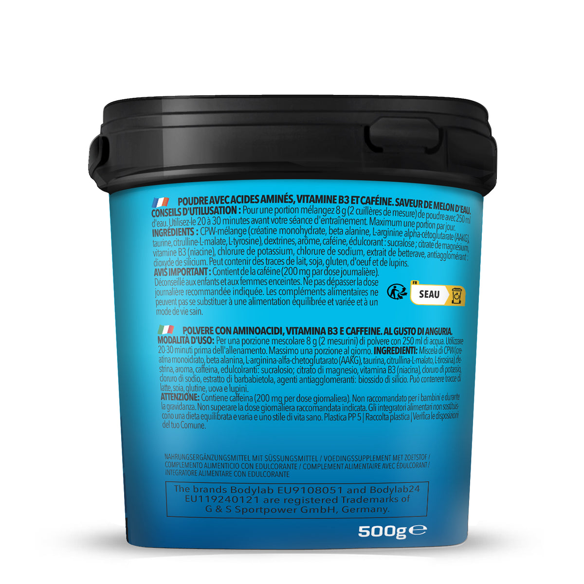 Concentrated Pre Workout (500g) Watermelon