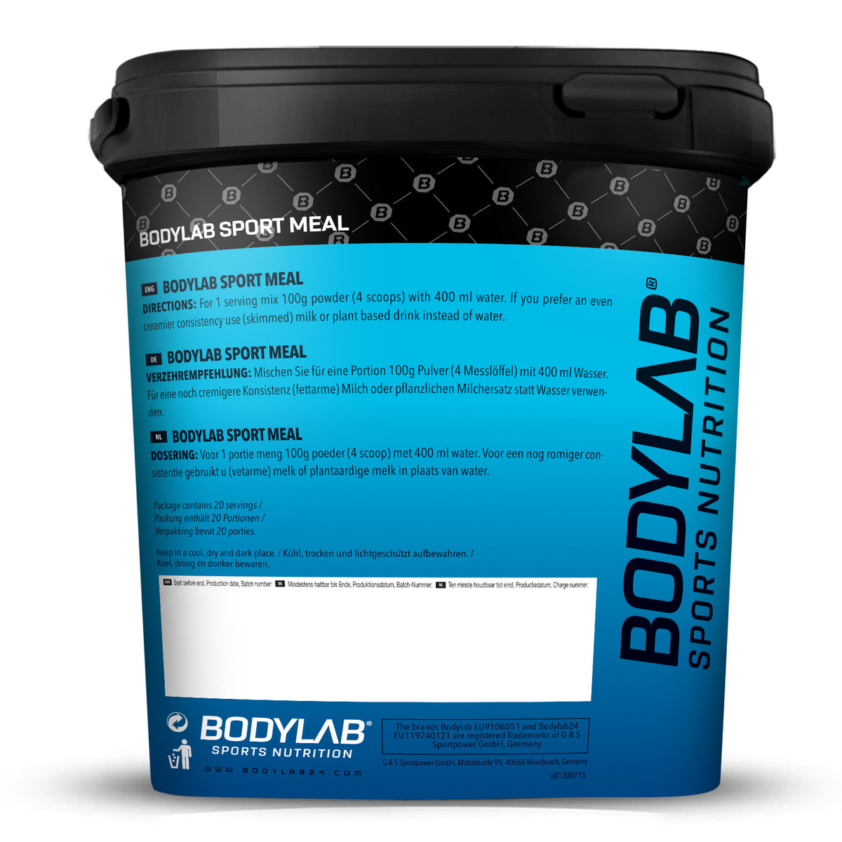 Sport Meal (2000g) Schokolade