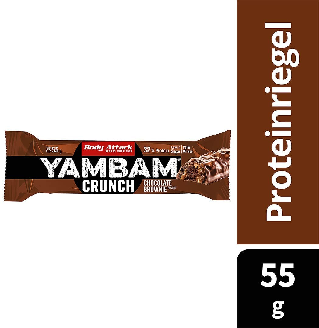 YamBam Crunch (15x55g) Chocolate Brownie
