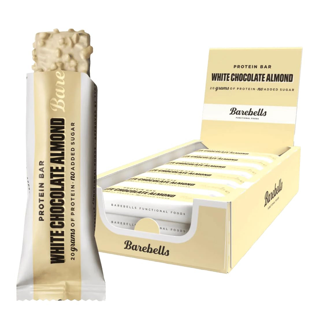 Protein Bar (12x55g) White Chocolate-Almond