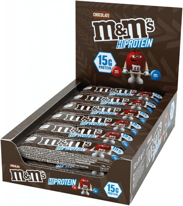M&M's Hi-Protein Bar (12x51g) Chocolate