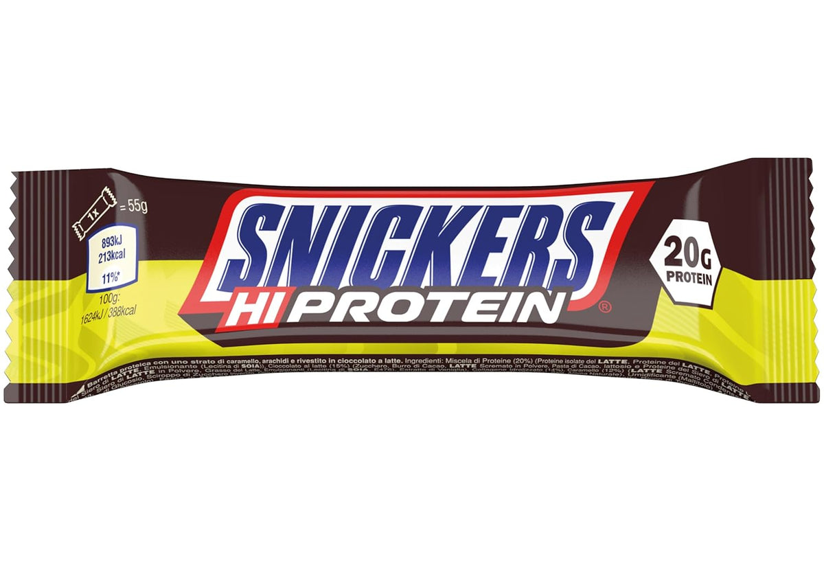 Snickers Hi-Protein Bar - 12x55g - Original