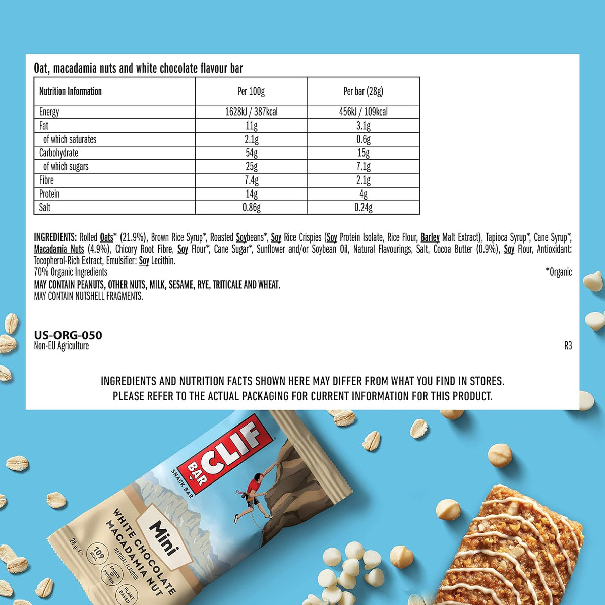 Mini Bar (10x28g) White Chocolate-Macadamia Nut