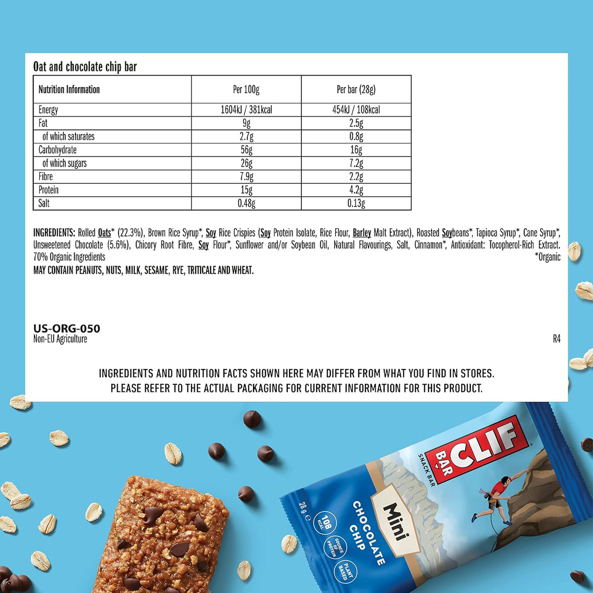 Mini Bar (10x28g) Chocolate Chip