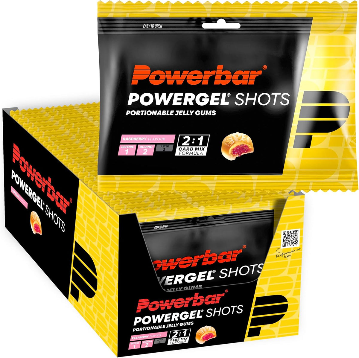 Powergel Shots (24x60g)  Raspberry
