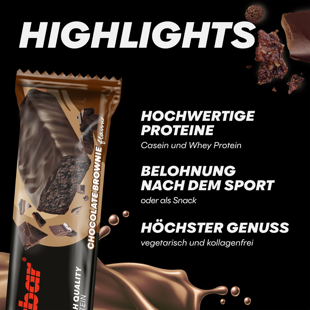 Protein+ Low in Sugars (16x35g)