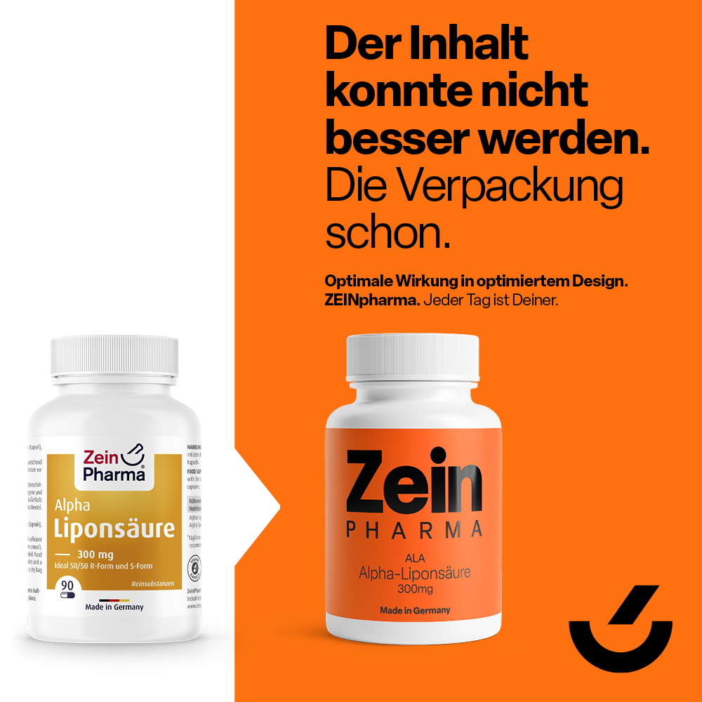 Alfa-Liponzuur 300mg (90 capsules)