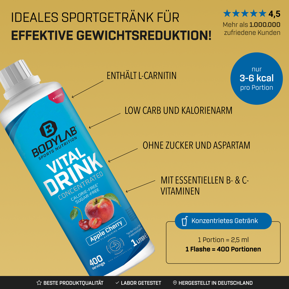 Vital Zero Drink (1000ml)