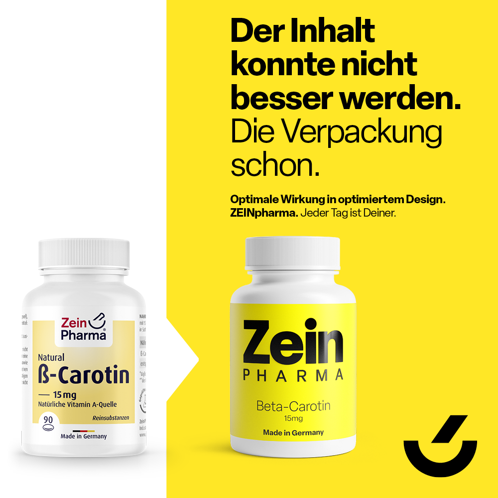 Beta Carotin Natural 15 mg (90 capsules)