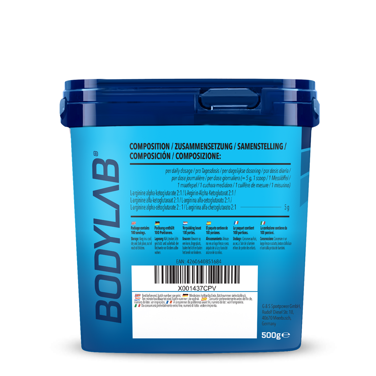 2 x AAKG (500g)