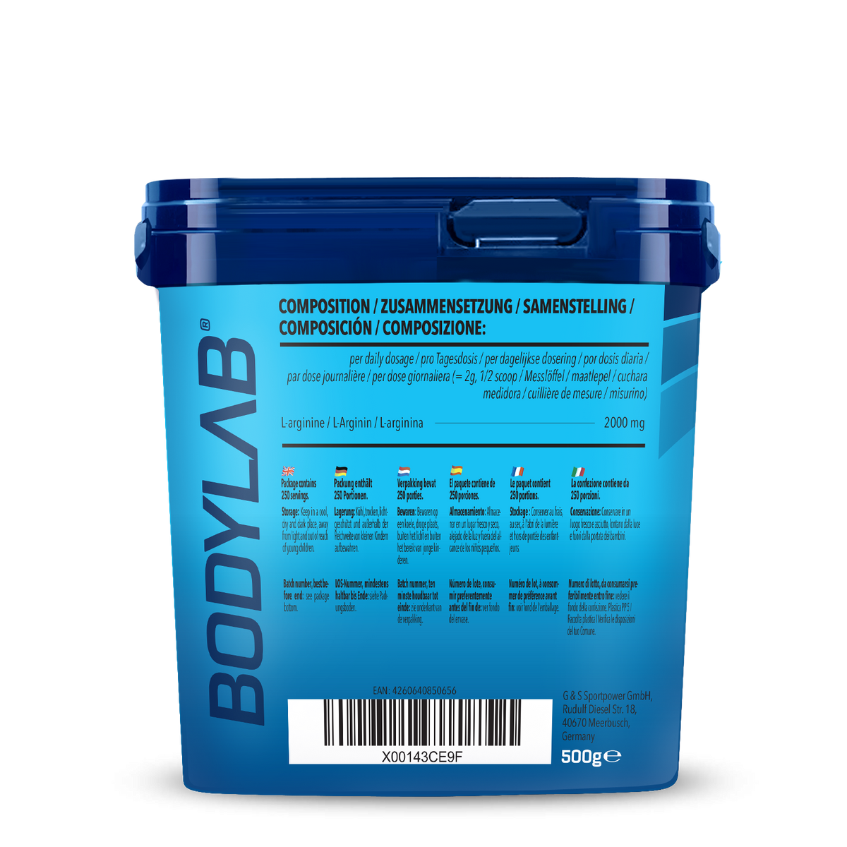 2 x Arginine Powder (500g)