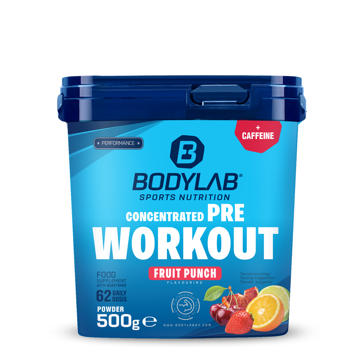 Concentrated Pre Workout (500g) Fruit-Mix