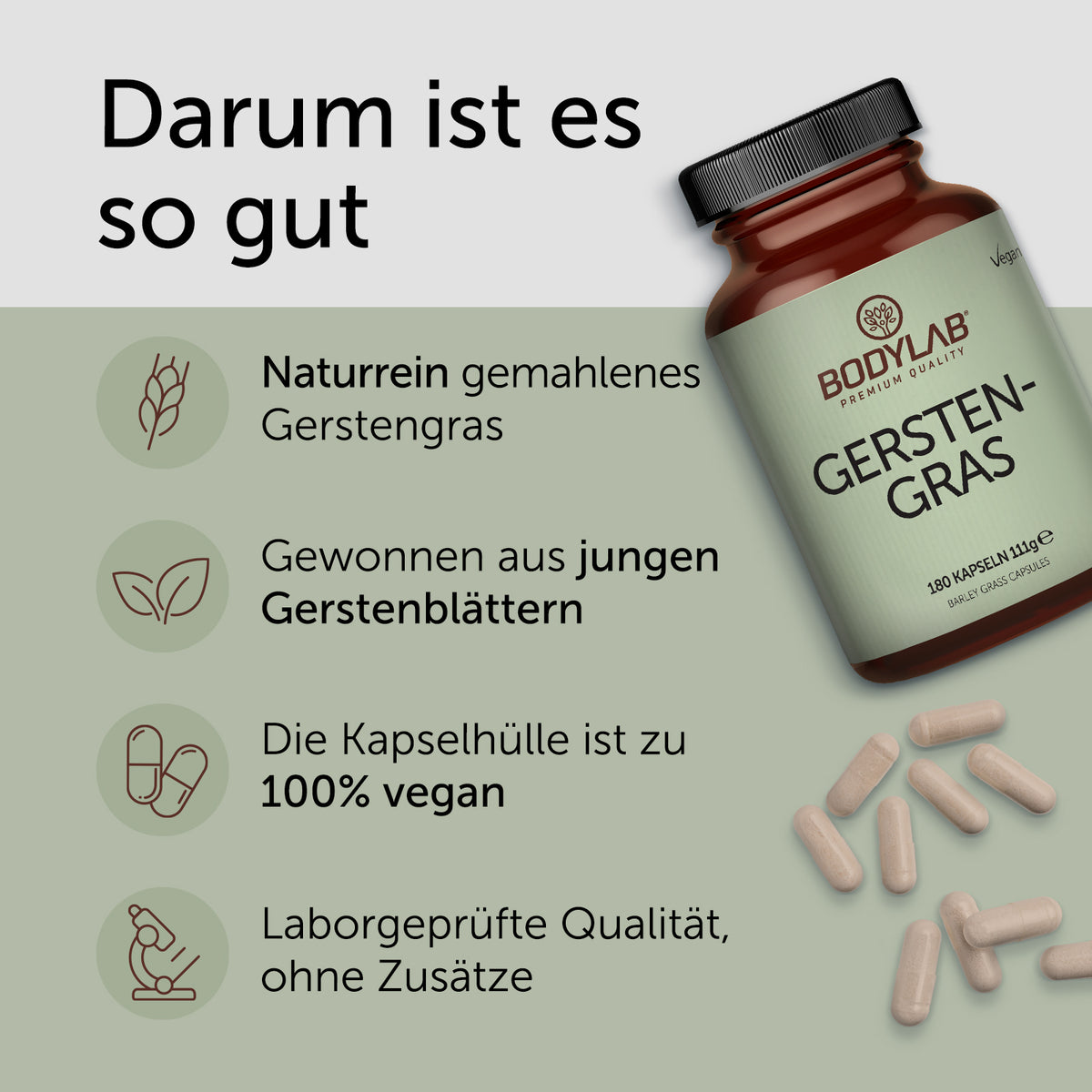 Gerstengras (180 Kapseln)