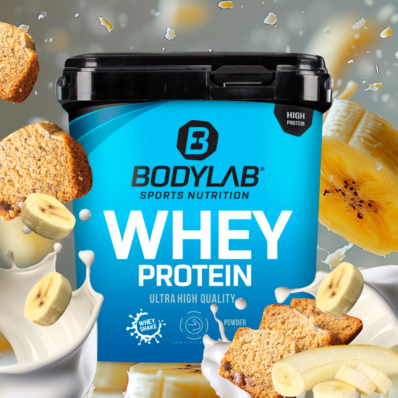 Whey Protein (2000g) Banana Bread