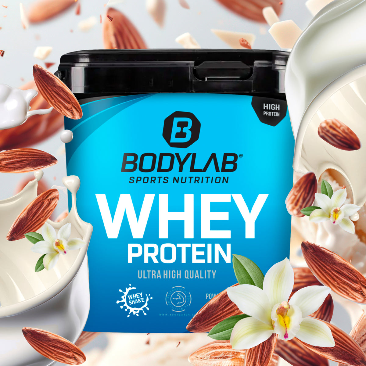 Whey Protein (2000g) Vanilla-Almond