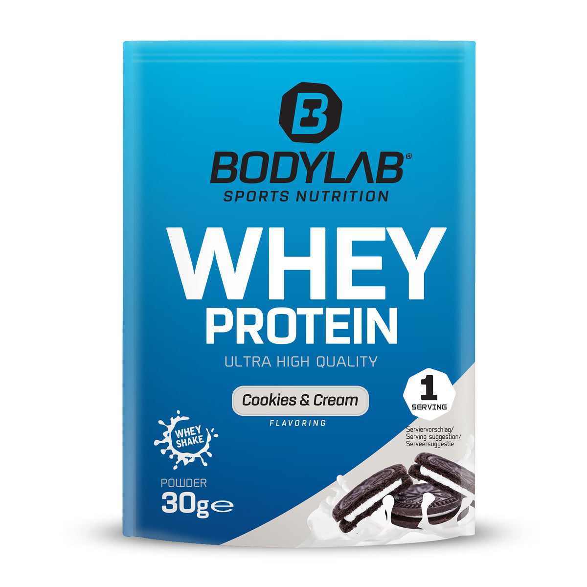 Whey Protein proefpakket (30g) Cookies & Cream