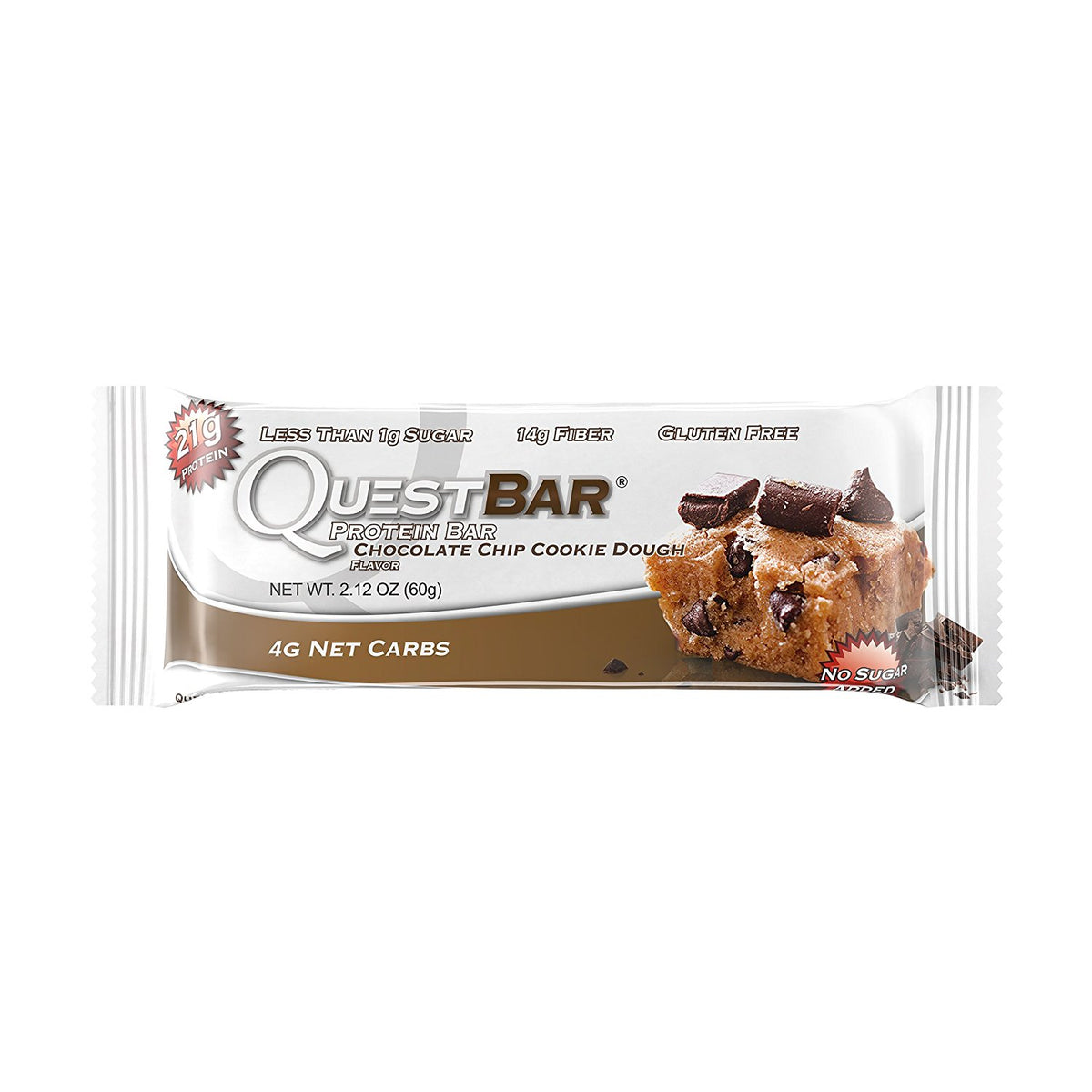 Quest Bar (12x60g) Chocolate Chip-Cookie Dough