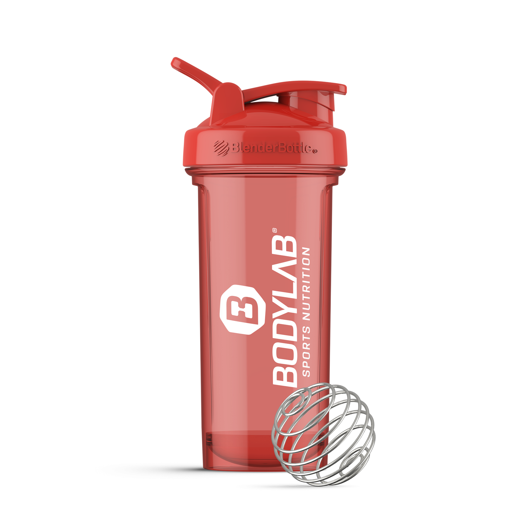 Bodylab24 Classic Loop Pro BlenderBottle (620ml) - rood