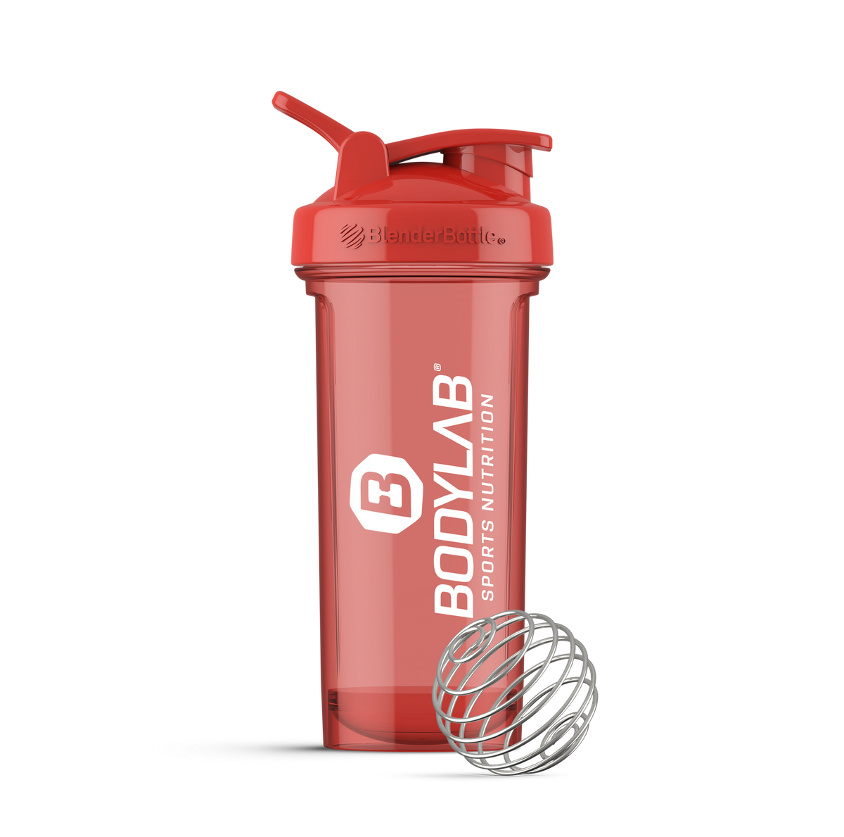 Bodylab24 Classic Loop Pro BlenderBottle (620ml) - rot