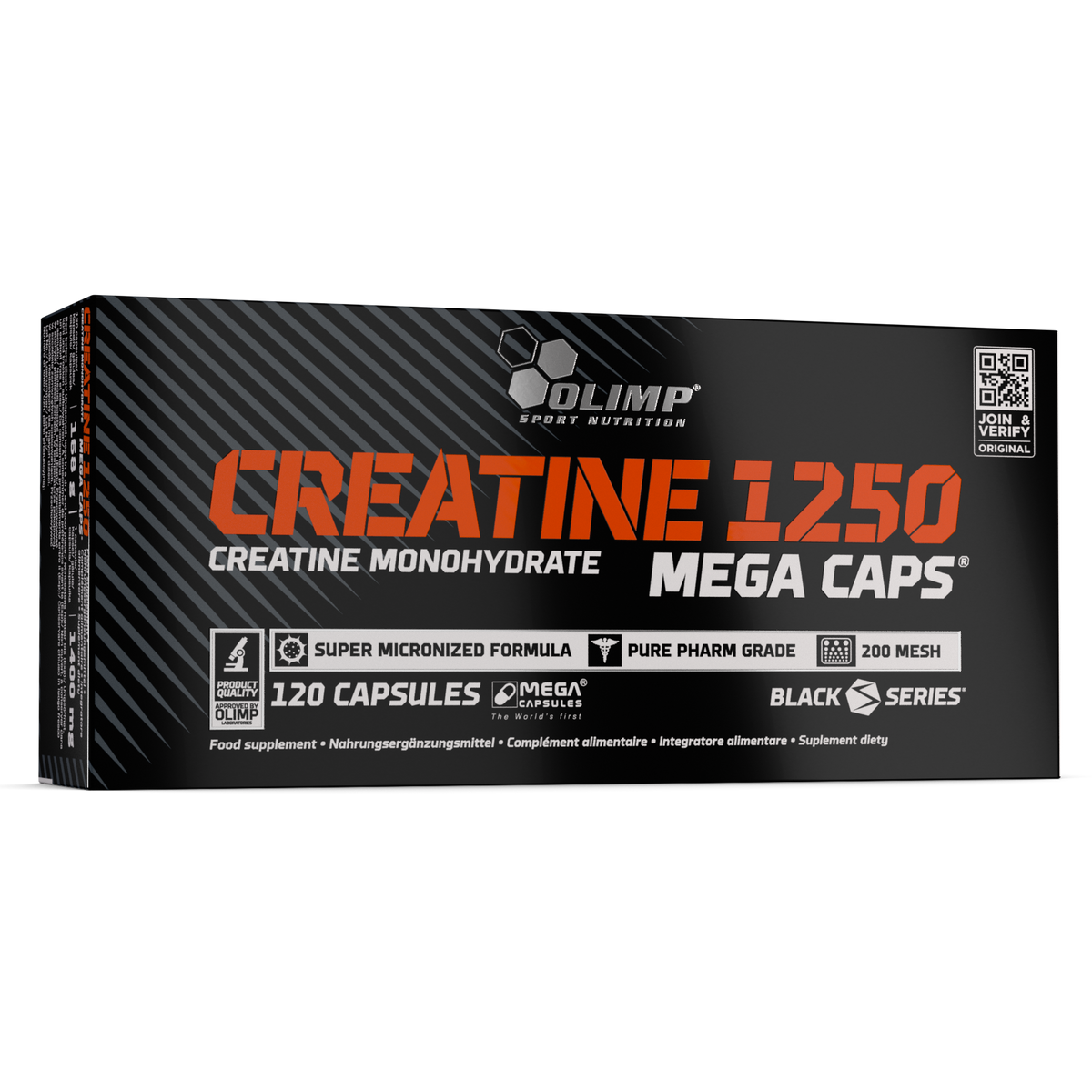 Creatine Mega caps 1250 (120 caps)