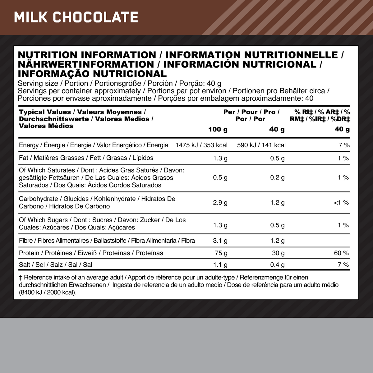 Platinum Hydro Whey (1600g) Milk Chocolate