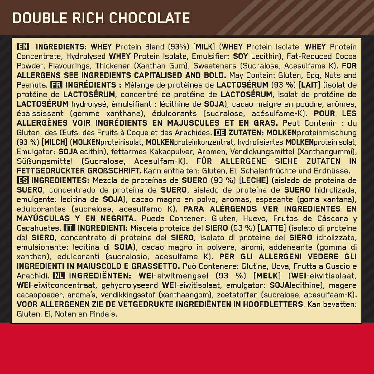 100% Whey Gold Standard (450g) Double Rich Chocolate