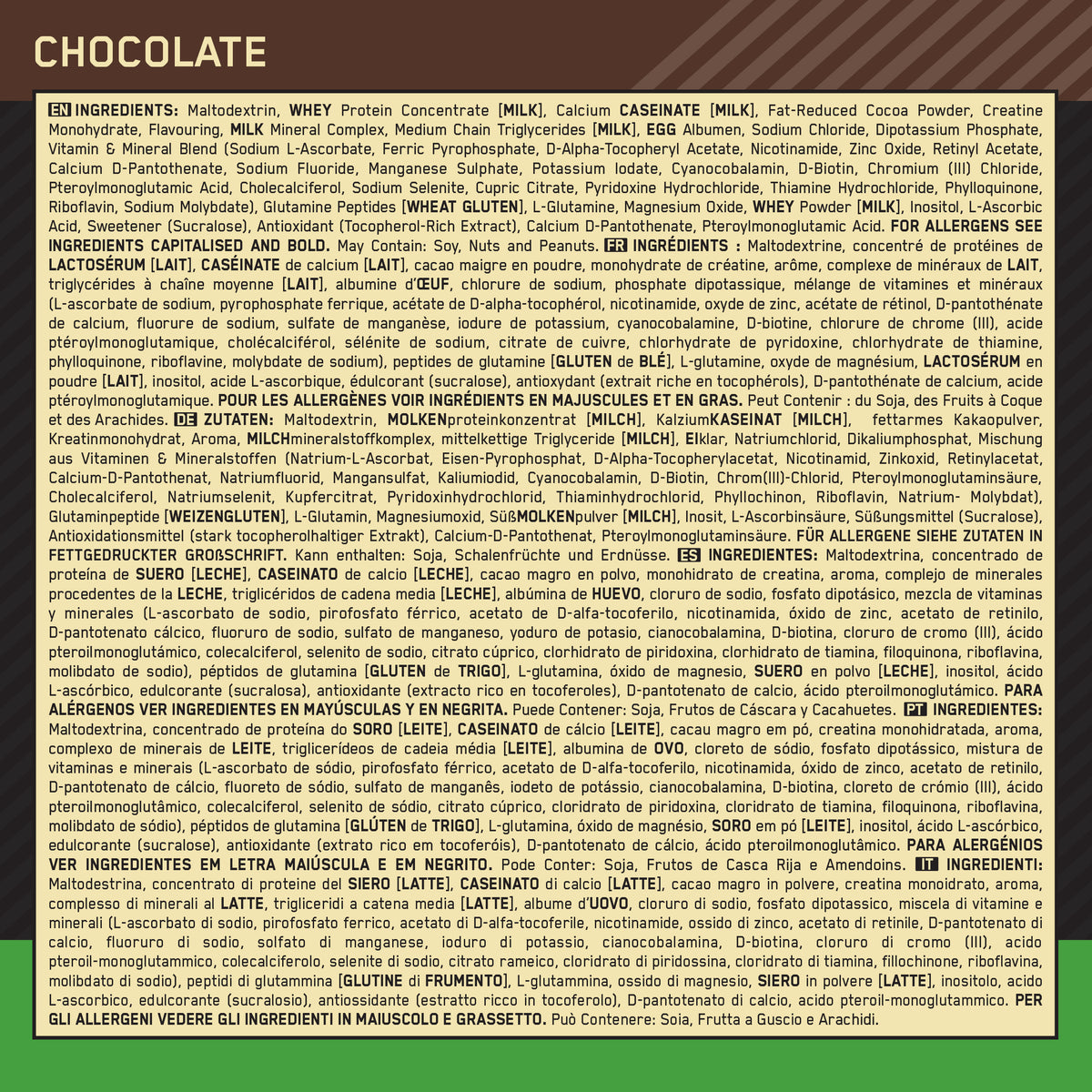 Serious Mass (5330g) Chocolate