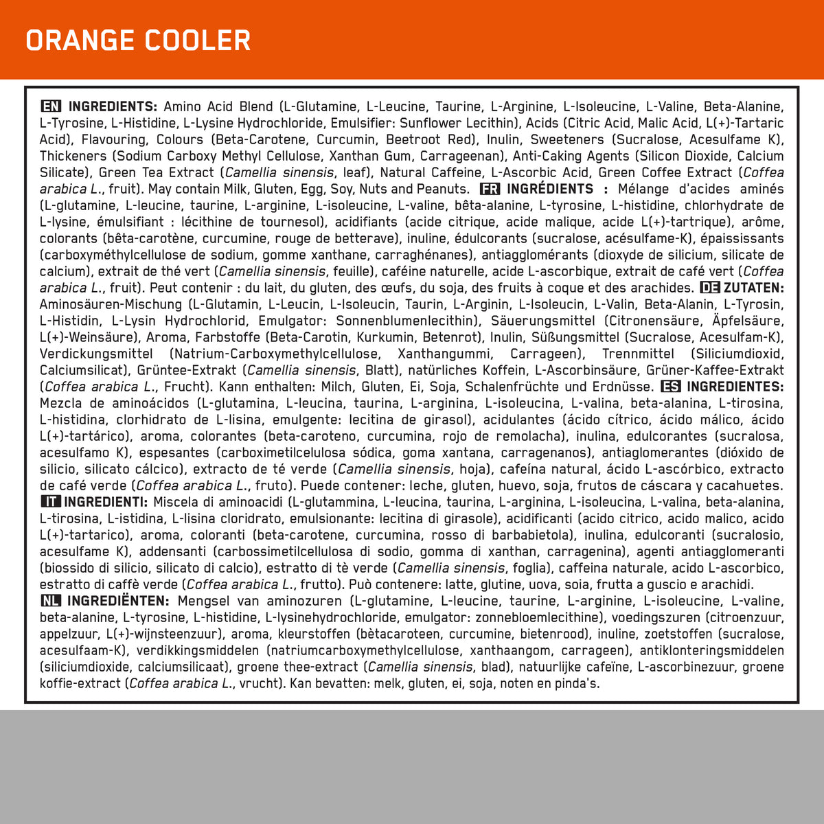 Amino Energy (270g) Orange
