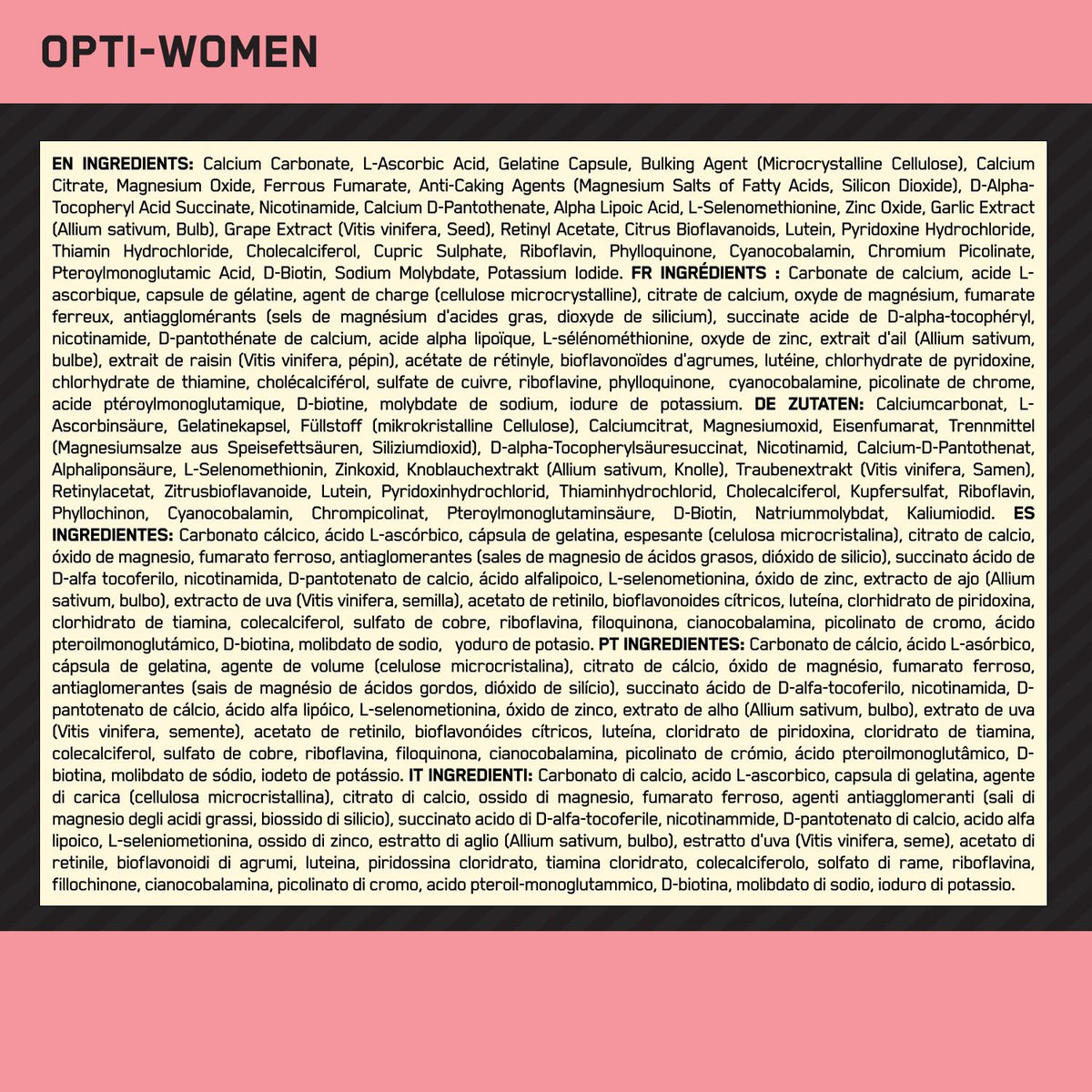 Opti-Women (60 caps)