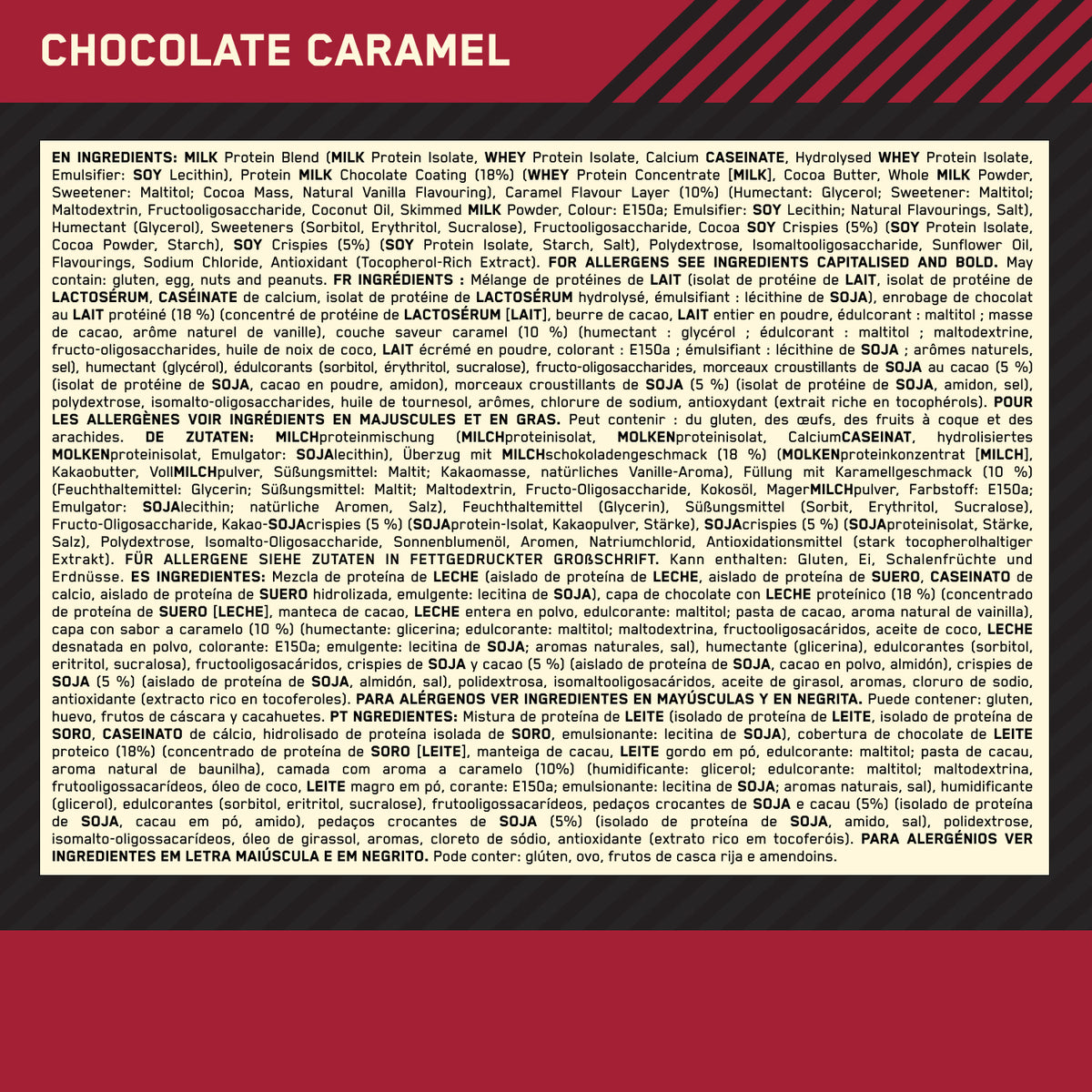 Whipped Protein Bar (10x60g) Chocolate Caramel