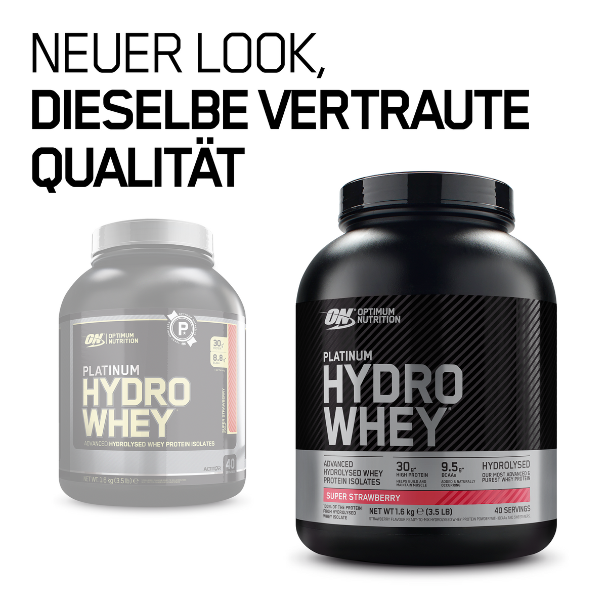 Platinum Hydro Whey (1600g) Strawberry