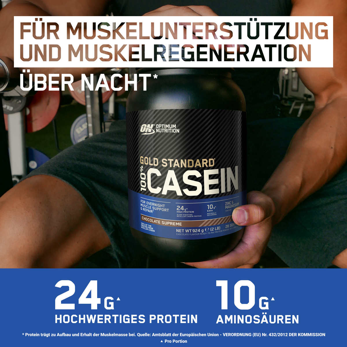 100% Casein Gold Standard (1820g) Chocolate