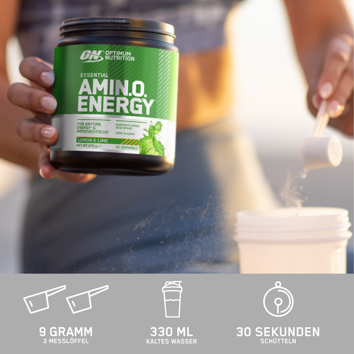 Amino Energy (270g) Lemon and Lime