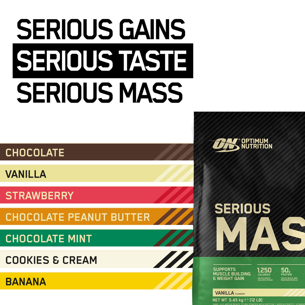 Serious Mass (5330g) Vanilla