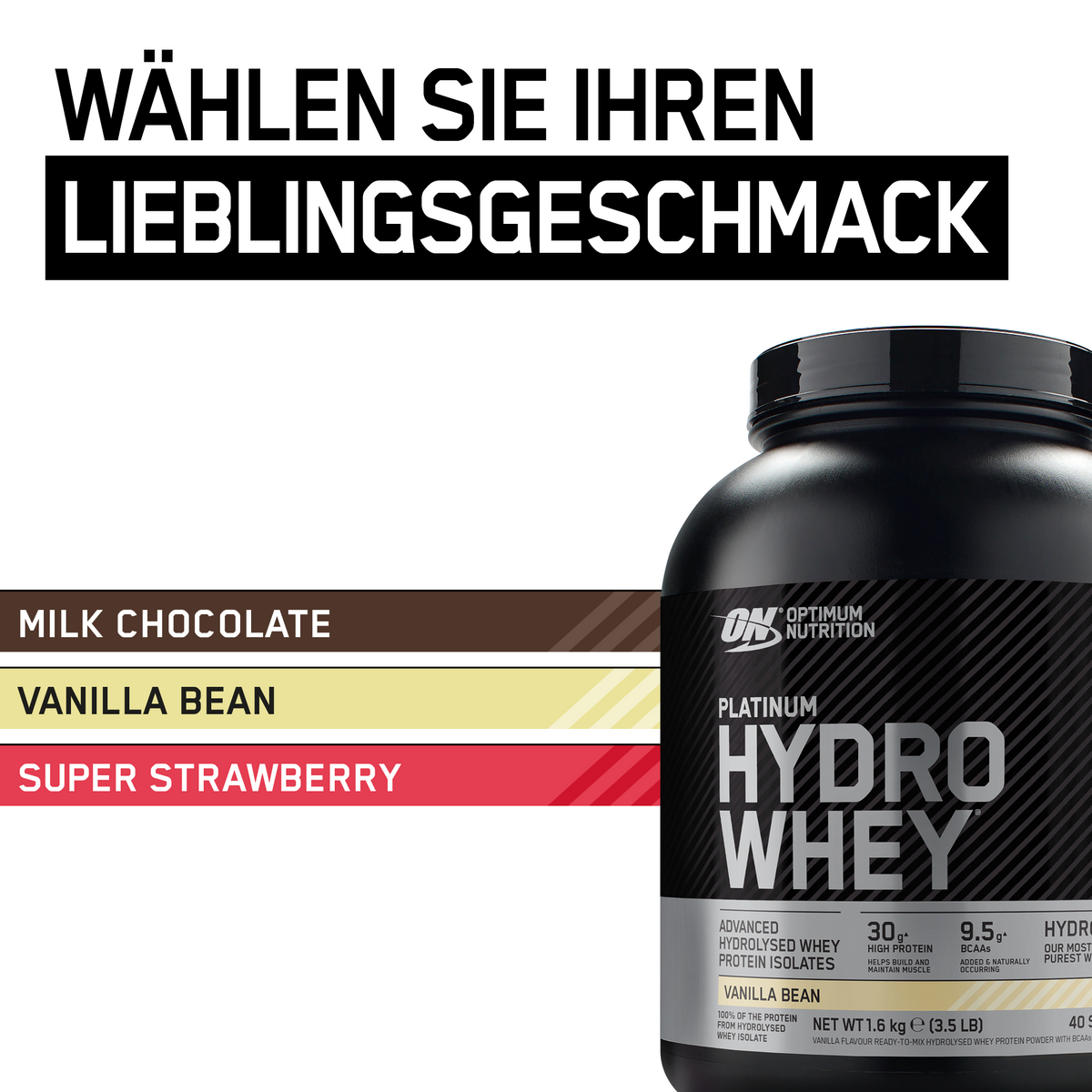 Platinum Hydro Whey (1600g) Vanilla