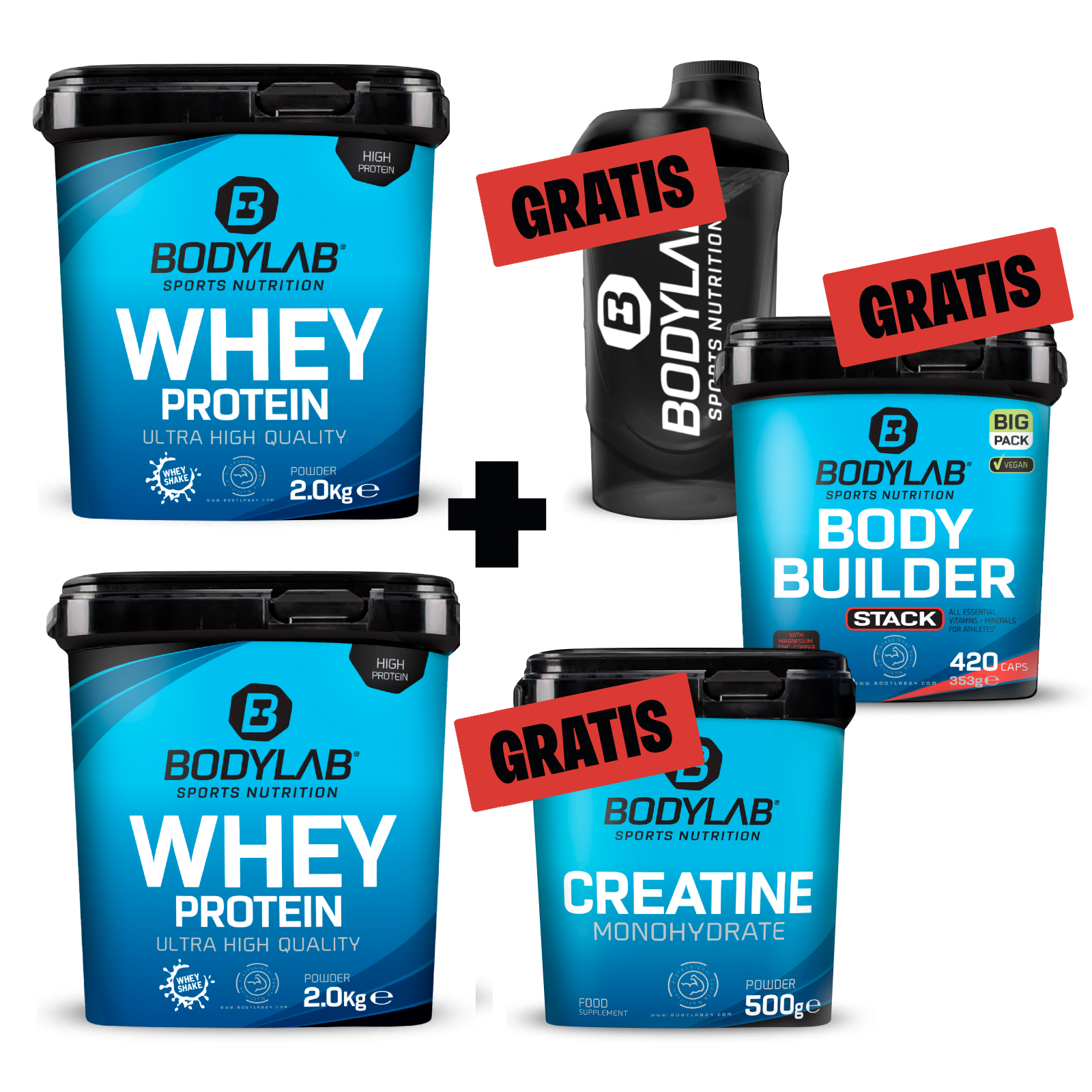 BL Whey plus Creatine BIG PACK Deal 