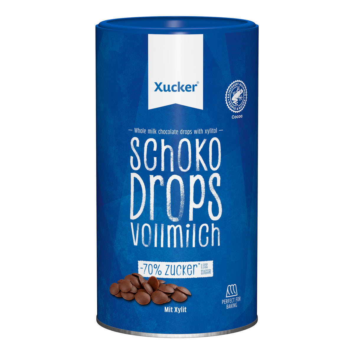 Chocolate Drops Milk Chocolate met finse xylitol (750g)