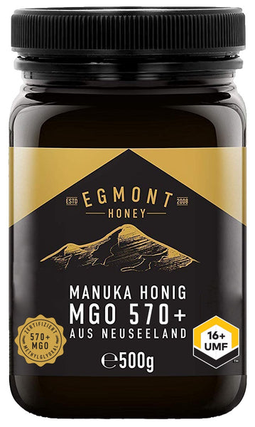 Egmont Manuka Honing MGO 570+ UMF 16+ (500g)